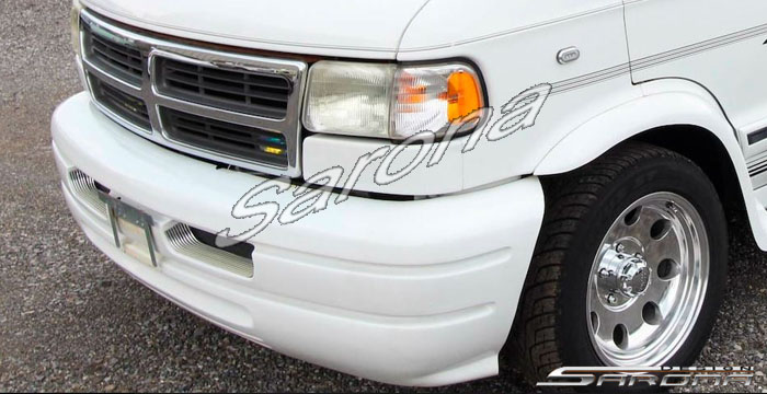 Custom Dodge Van  All Styles Front Bumper (1997 - 2003) - $690.00 (Part #DG-012-FB)